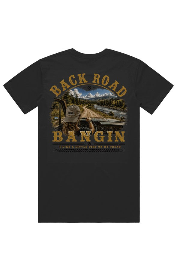 Back Road Bangin™ Signature Tee – Female Driver 