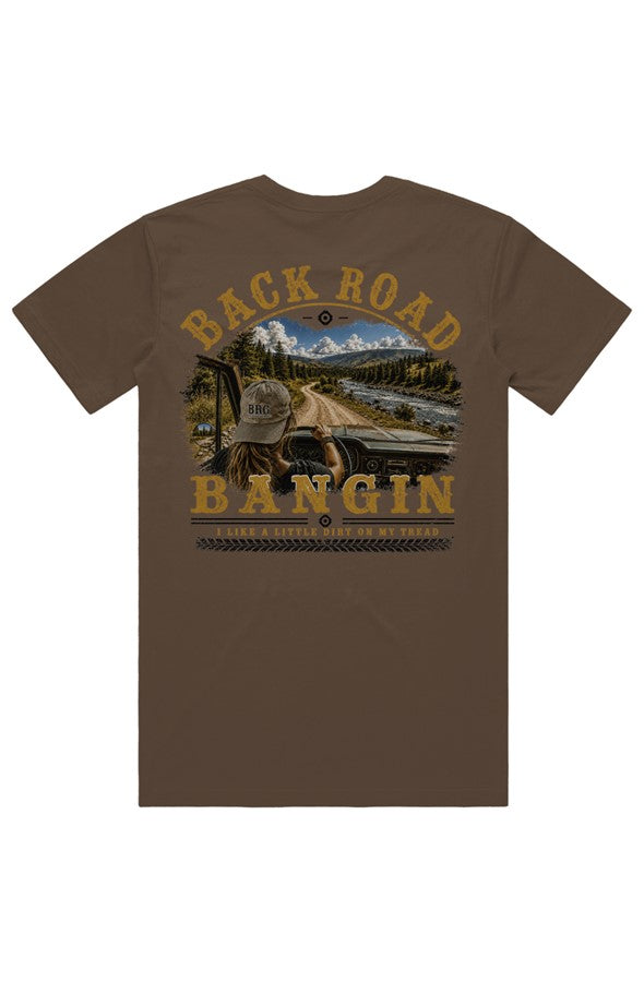 Back Road Bangin™ Signature Tee – Female Driver 