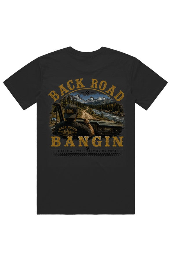 Back Road Bangin™ Signature Tee – Male Driver