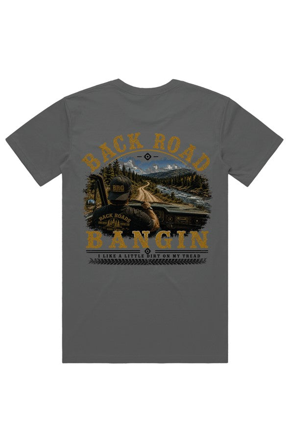 Back Road Bangin™ Signature Tee – Male Driver