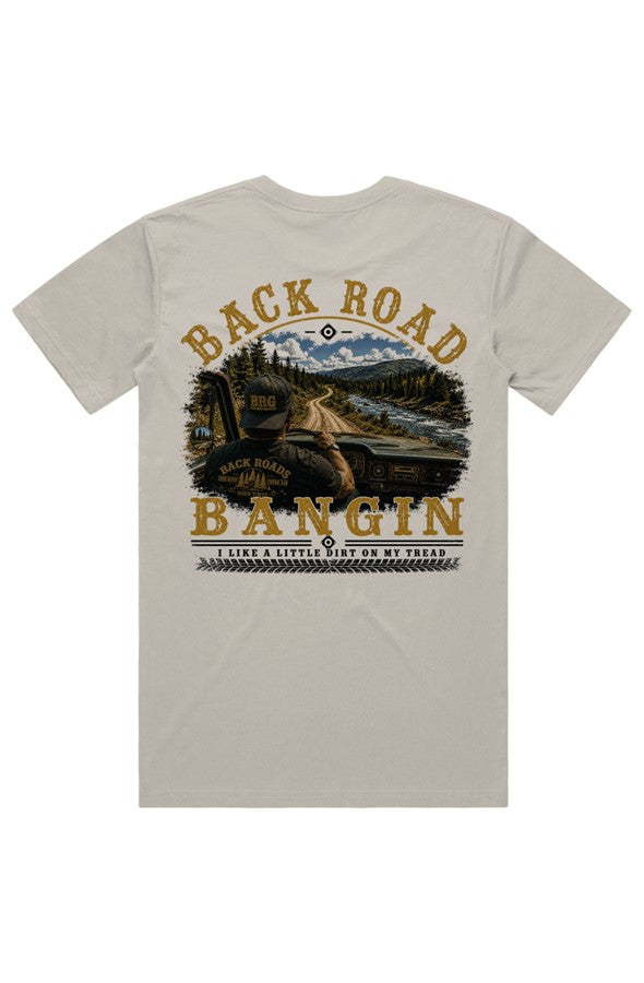 Back Road Bangin™ Signature Tee – Male Driver