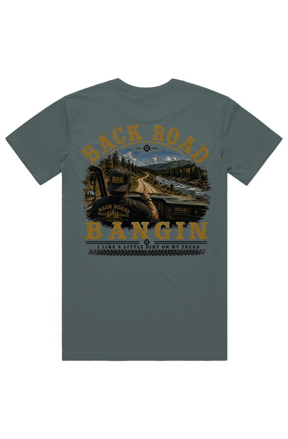 Back Road Bangin™ Signature Tee – Male Driver