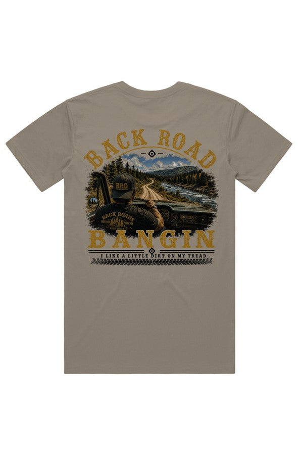 Back Road Bangin™ Signature Tee – Male Driver