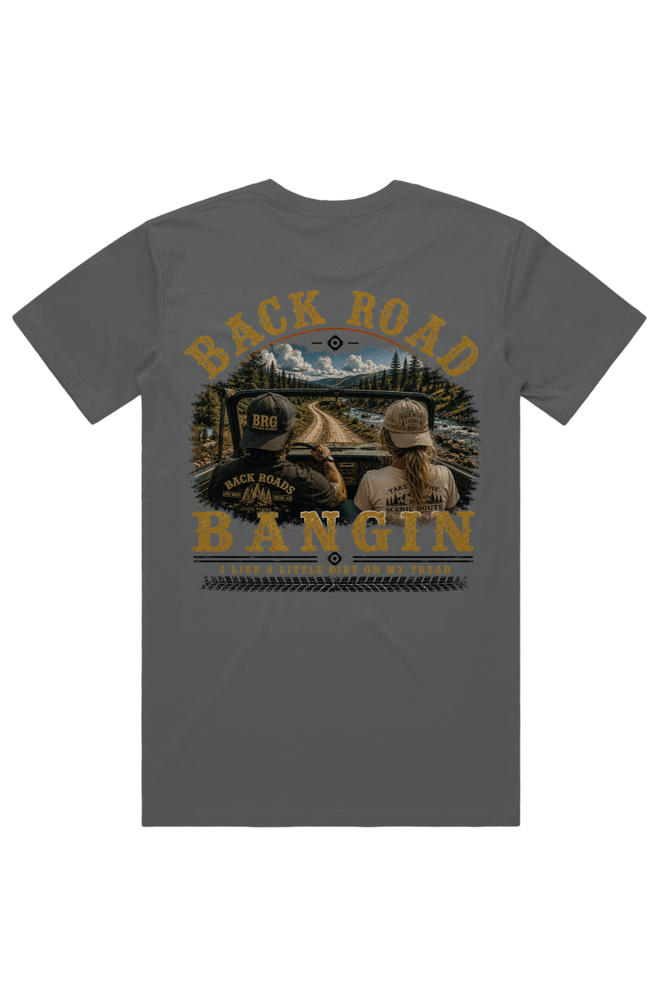 Back Road Bangin™ Signature Tee – Couple