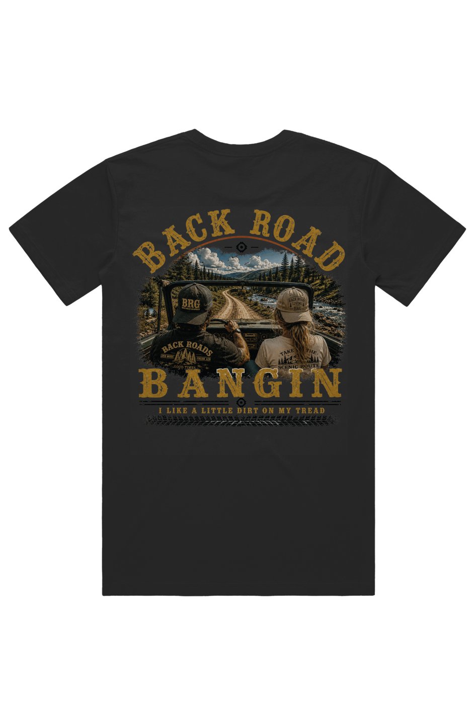 Back Road Bangin™ Signature Tee – Couple