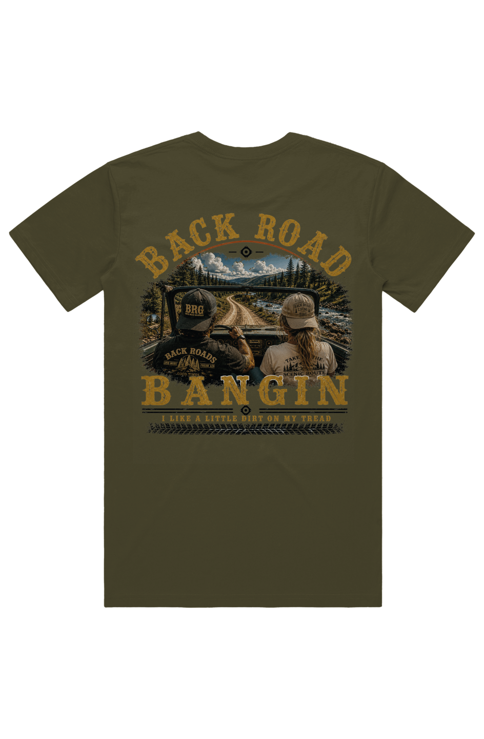 Back Road Bangin™ Signature Tee – Couple