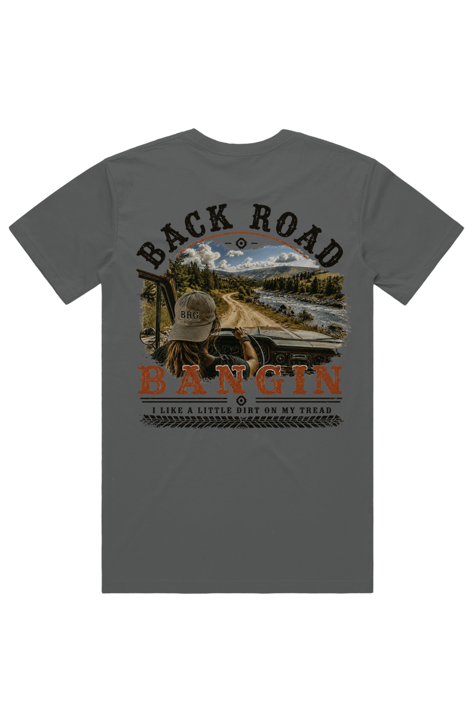 Back Road Bangin™ Signature Tee – Female Driver 