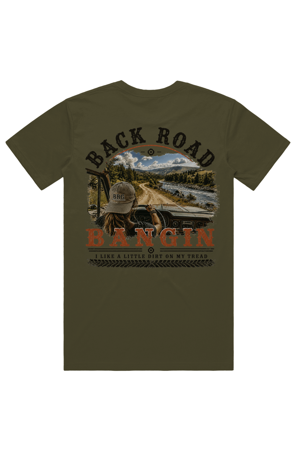 Back Road Bangin™ Signature Tee – Female Driver 