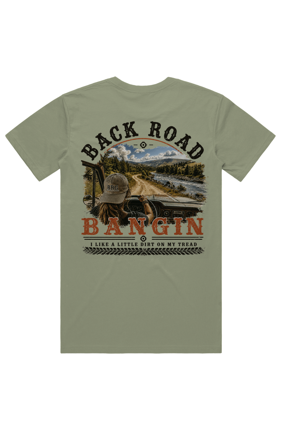 Back Road Bangin™ Signature Tee – Female Driver 