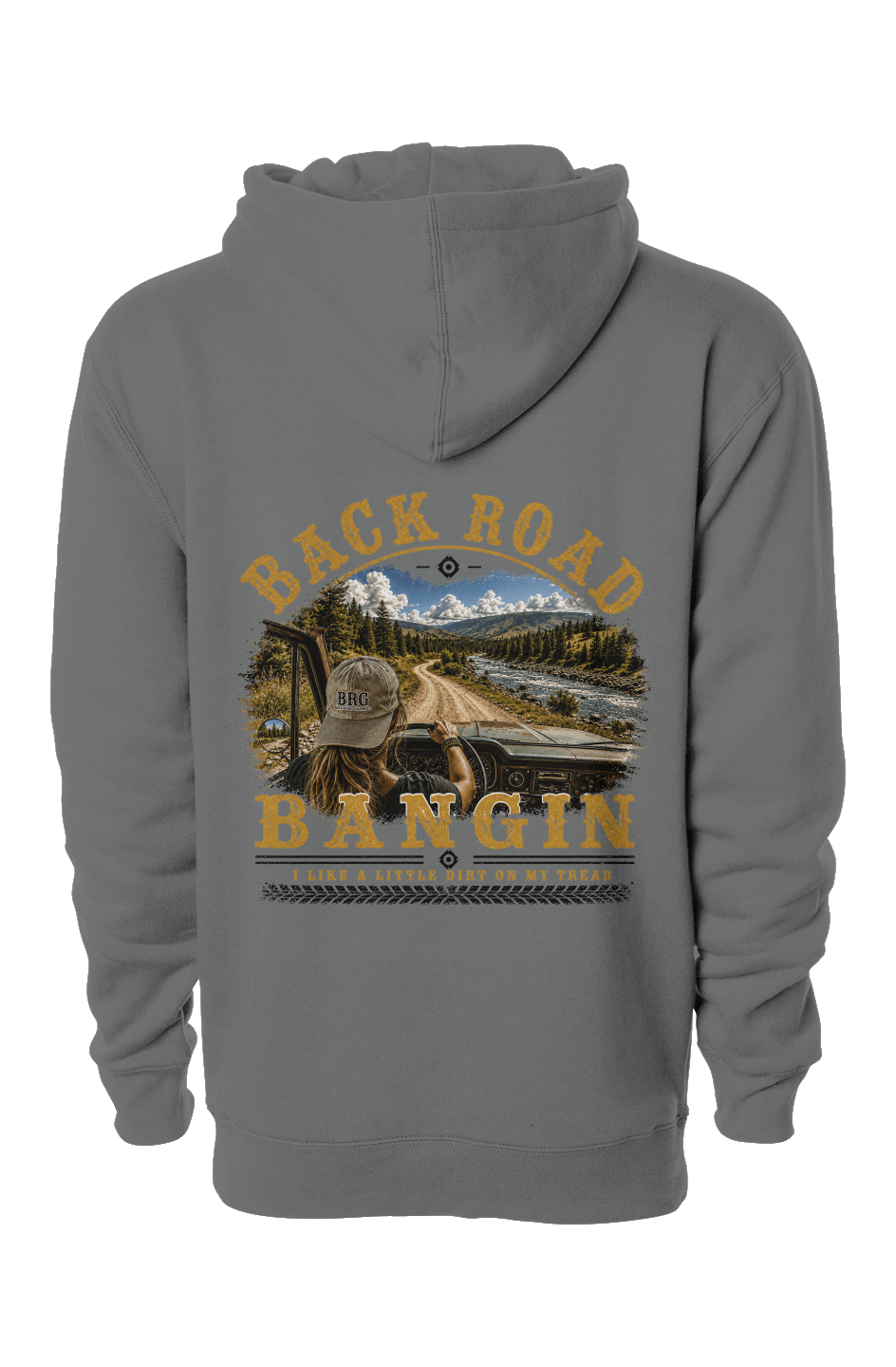 Back Road Bangin™ Signature Heavyweight Hoodie - Female Driver