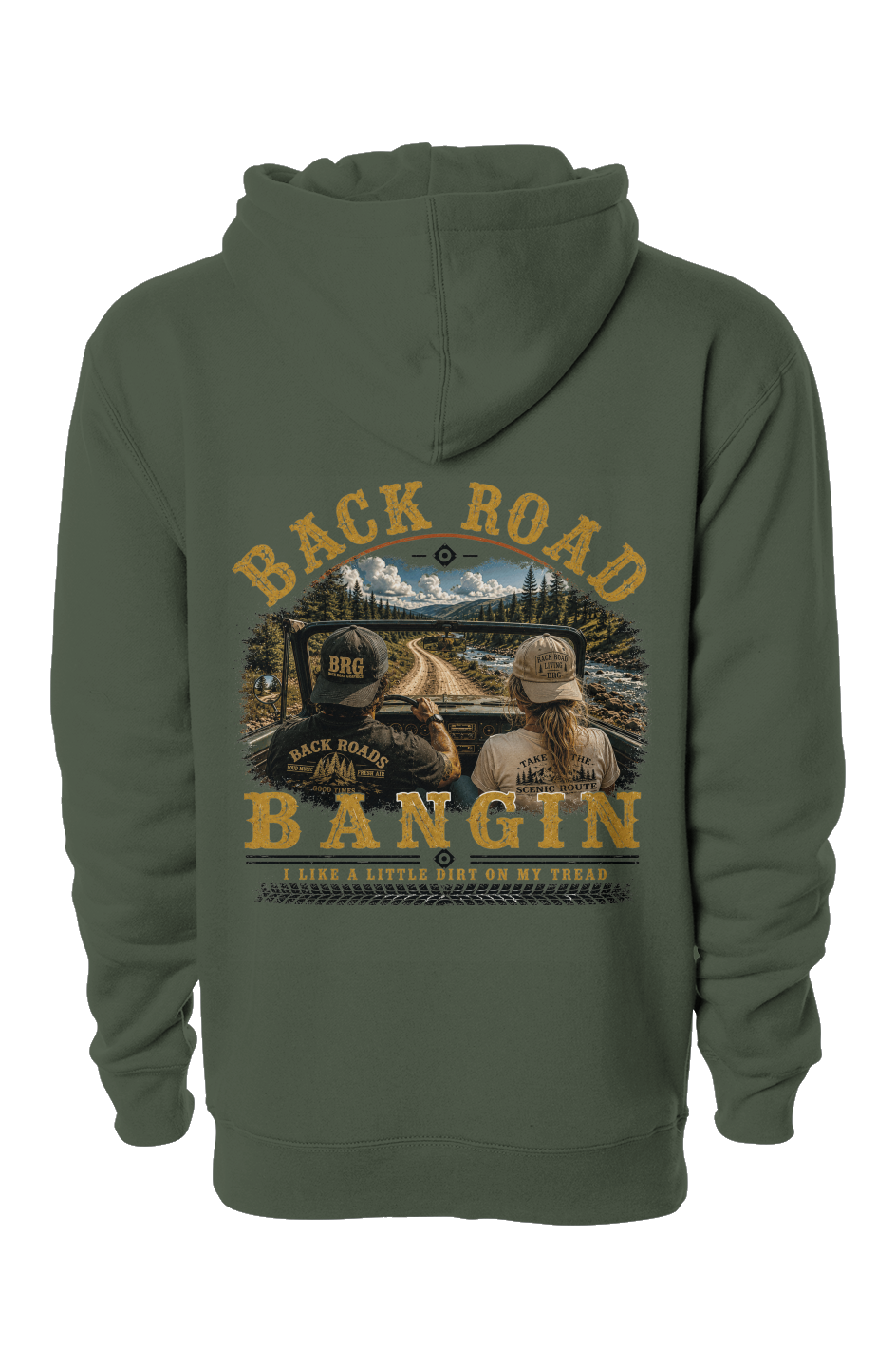 Back Road Bangin™ Signature Heavyweight Hoodie - Couple