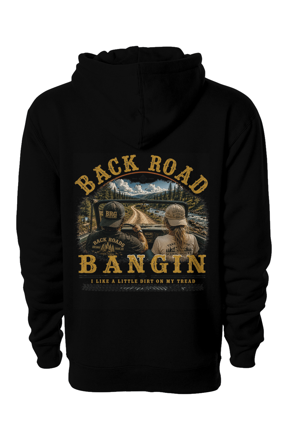 Back Road Bangin™ Signature Heavyweight Hoodie - Couple