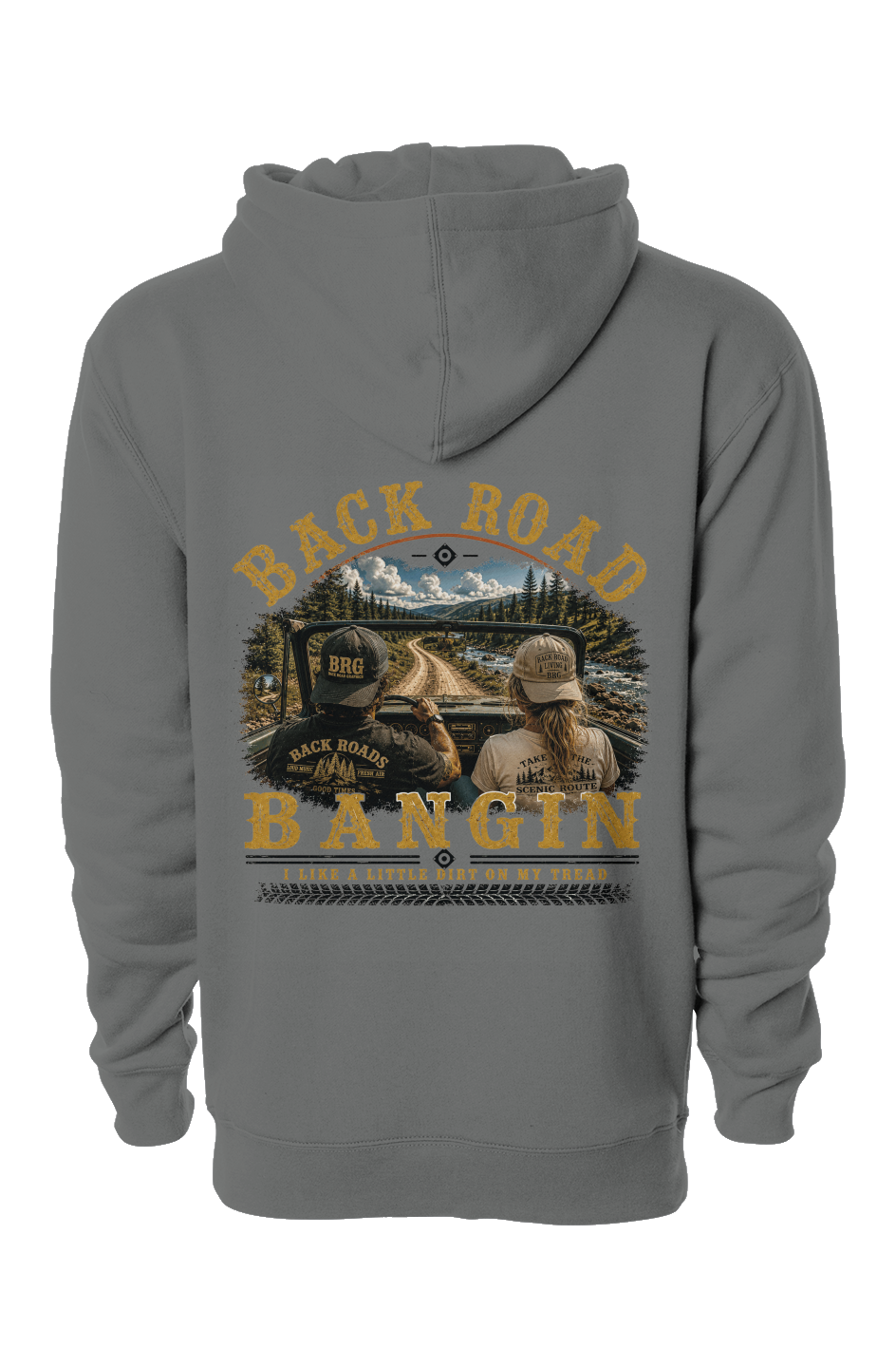 Back Road Bangin™ Signature Heavyweight Hoodie - Couple