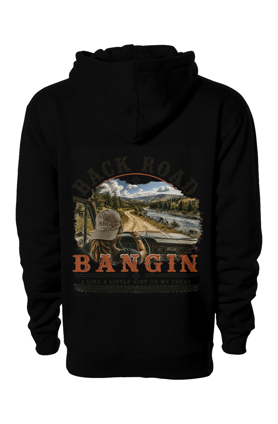 Back Road Bangin™ Signature Heavyweight Hoodie - Female Driver