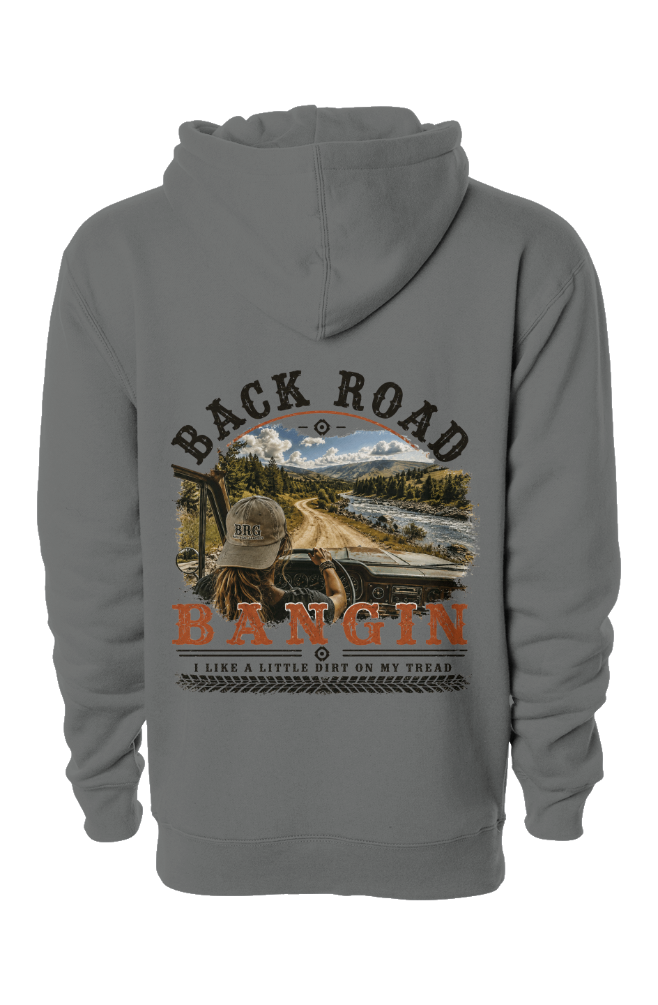 Back Road Bangin™ Signature Heavyweight Hoodie - Female Driver