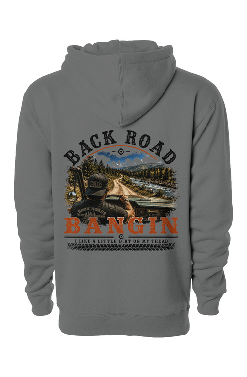 Back Road Bangin™ Signature Heavyweight Hoodie - Male Driver