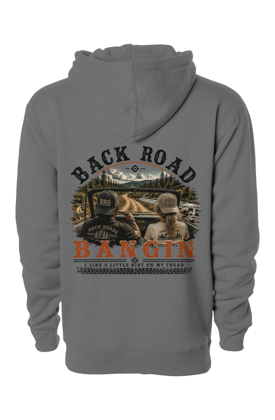 Back Road Bangin™ Signature Heavyweight Hoodie - Couple