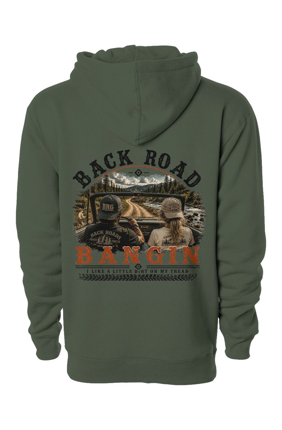 Back Road Bangin™ Signature Heavyweight Hoodie - Couple
