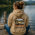 Back Road Bangin™ Signature Heavyweight Hoodie - Heritage Black Female Driver