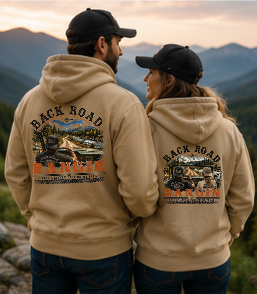 Back Road Bangin™ Signature Heavyweight Hoodie - Couple