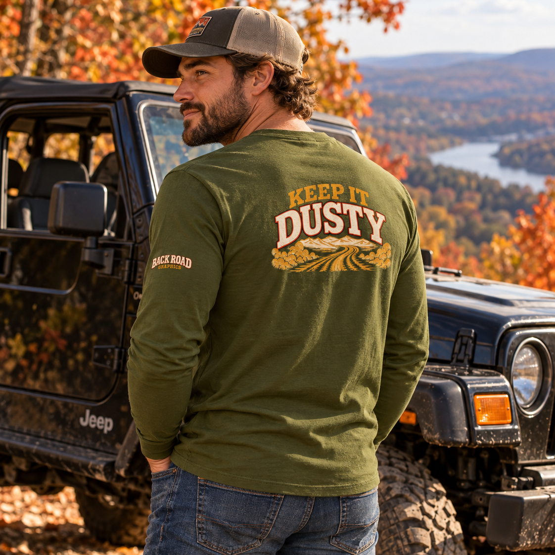 Keep it Dusty Long Sleeve Tee