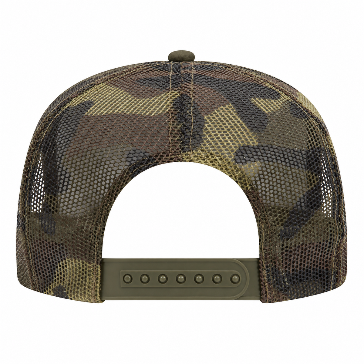 Keep It Dusty Dark Olive Camo Trucker Hat