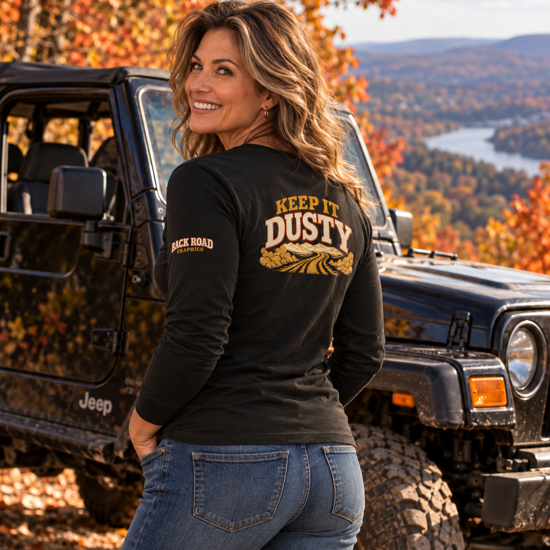 Keep it Dusty Long Sleeve Tee